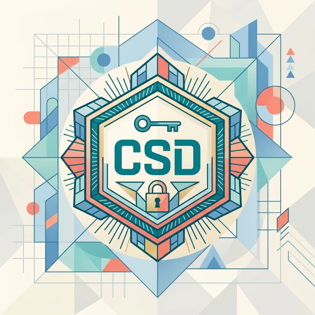 Ilustración de solicitud de Certificado de Sello Digital (CSD)